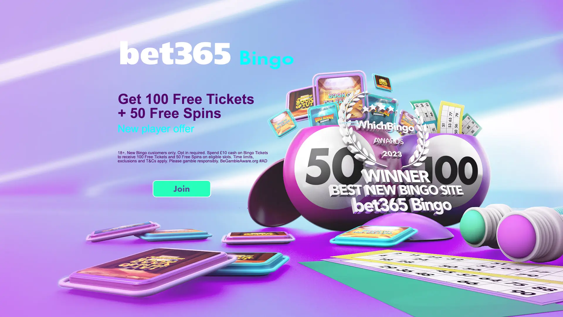 Bet365 Bingo Promo Offer Paralax