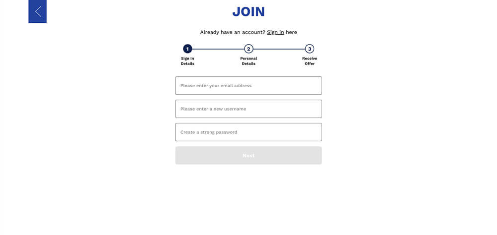 Spin and Win Registration 