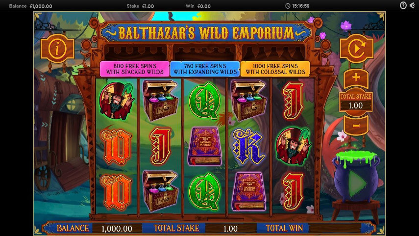 Balthazar’s Wild Emporium Slot Review