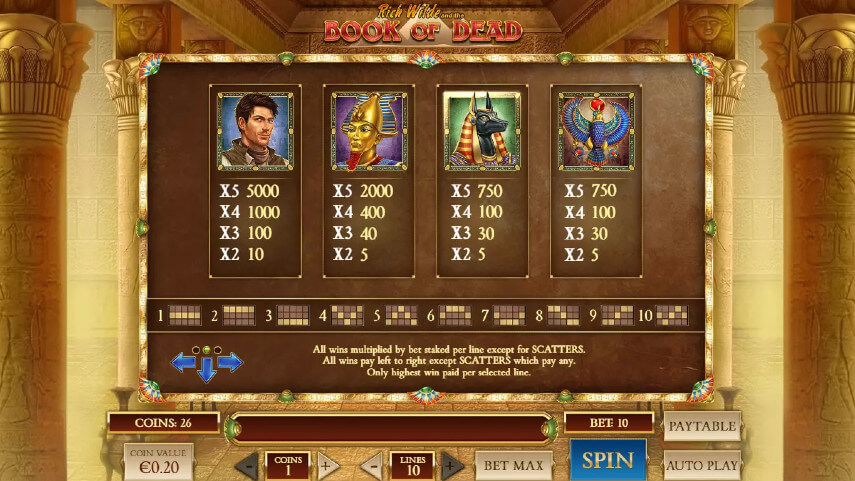 Book of Dead Slot Review