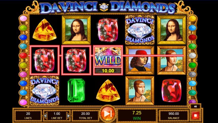 Da Vinci Diamonds Slot Review