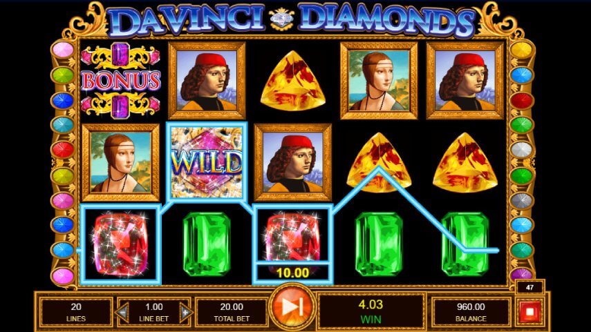 Da Vinci Diamonds Slot Review