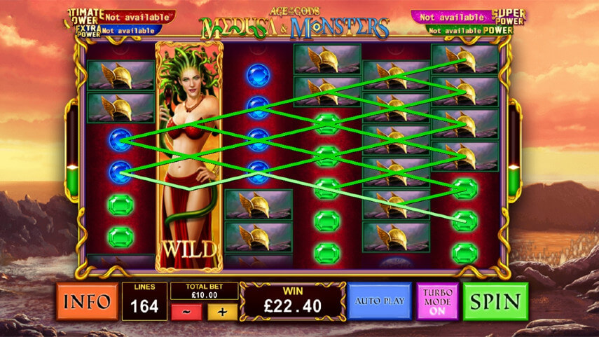 Age of the Gods - Medusa and Monsters Slot Review