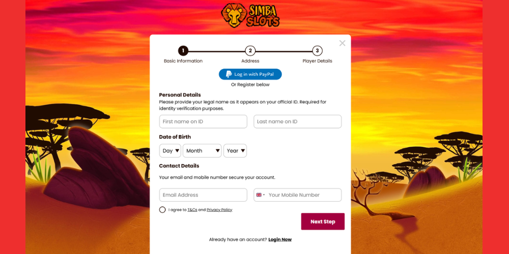 Simba Games Registration