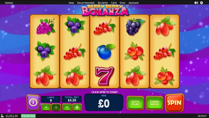 Berry Berry Bonanza Slot Review