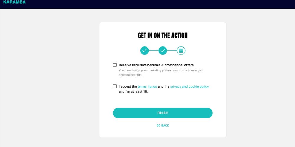 Karamba Casino Registration