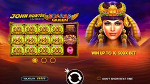 John Hunter and the Tomb of the Scarab Queen Slot Review