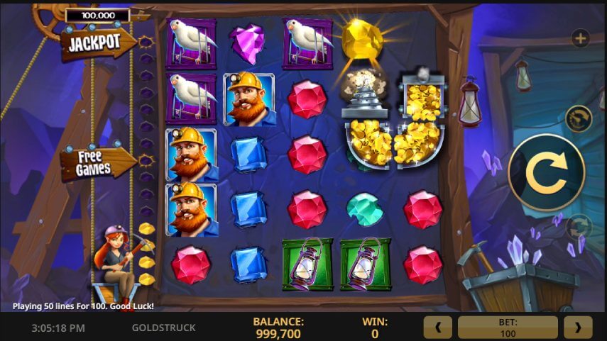 Goldstruck Slot Review