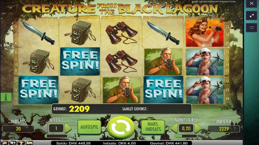 Creature from the Black Lagoon Slot Review