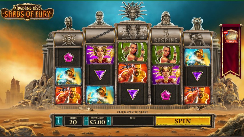 Kingdom’s Rise – Sands of Fury Slot Review