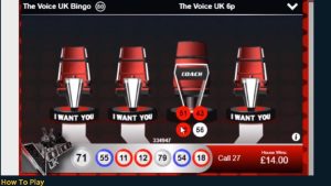 The Voice™UK Bingo