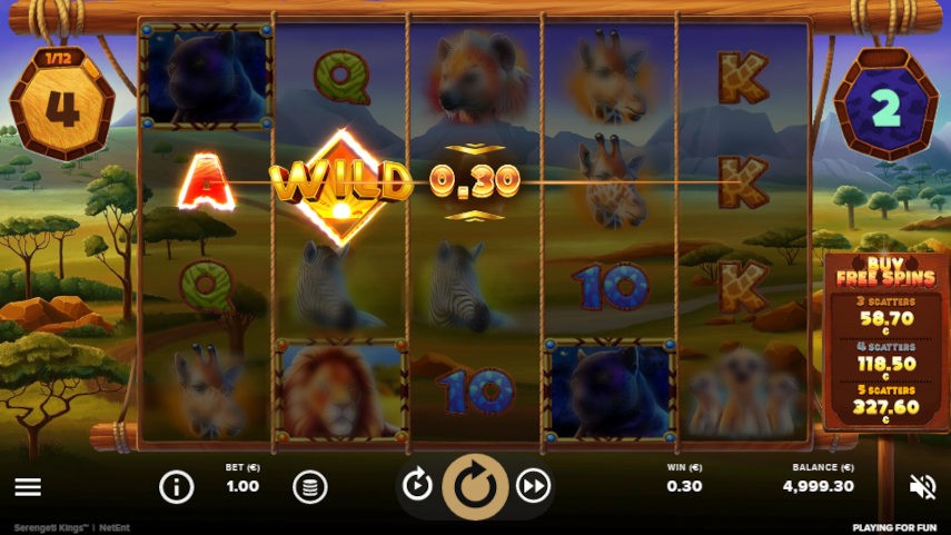 Serengeti Kings slot