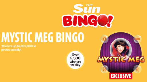 Mystic Meg Bingo
