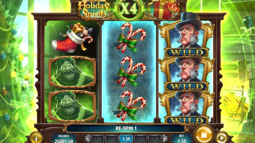 Holiday Spirits Slot Review