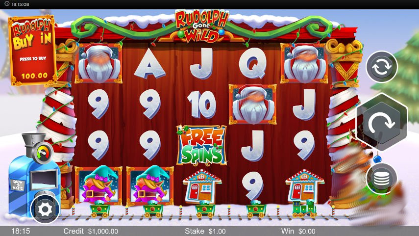 Rudolph Gone Wild Slot Review