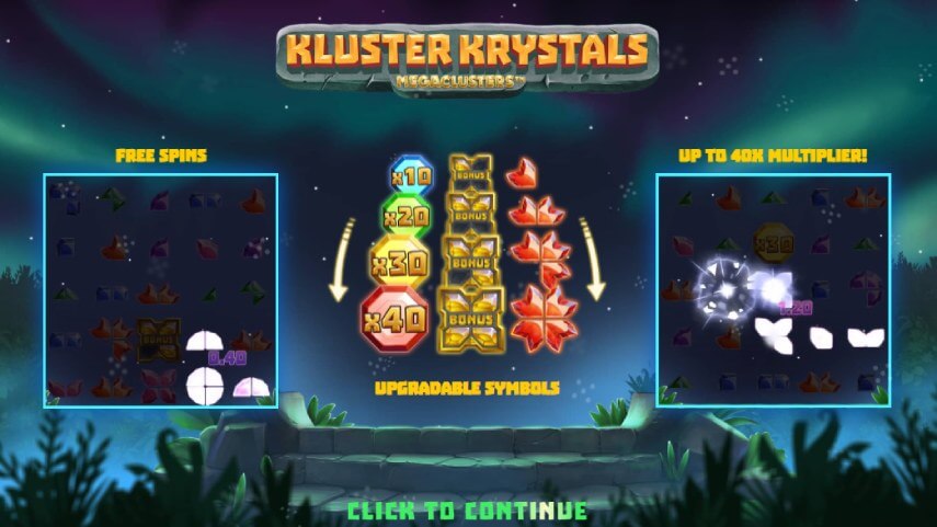 Kluster Krystals Megaclusters Slot Review