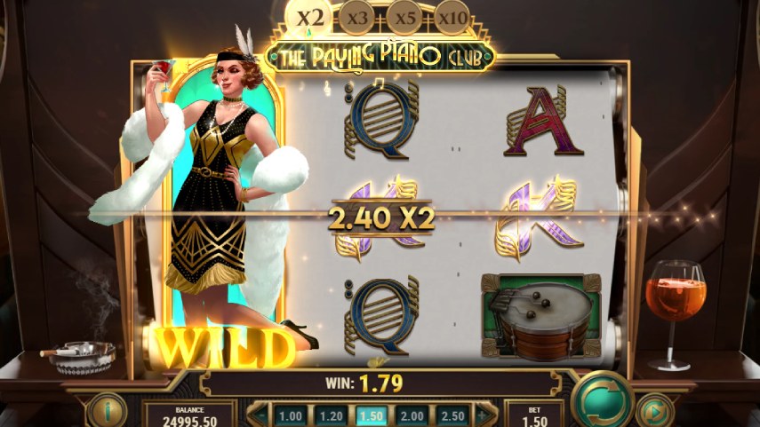 The Paying Piano Club Slot Review