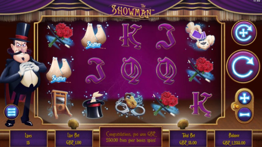 The Showman Slot Review