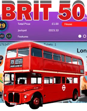 Brit 50 Bingo Review