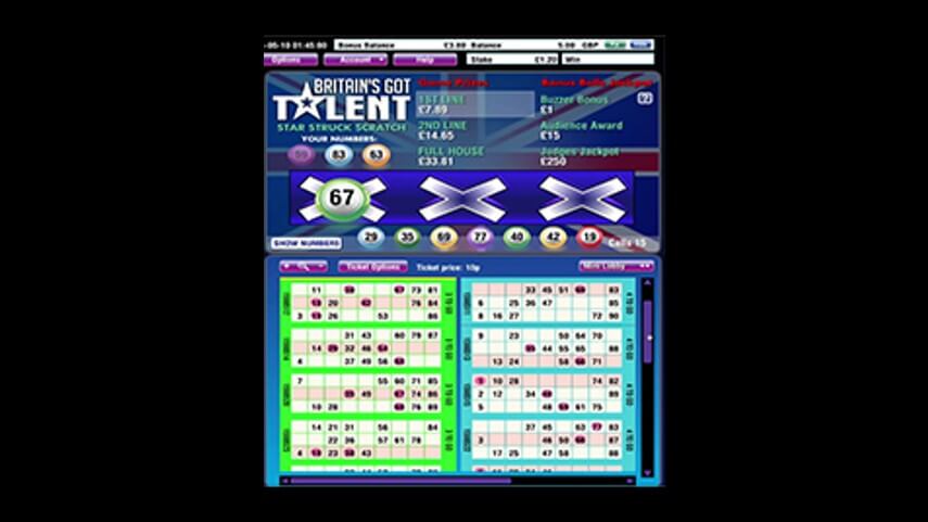 Britain’s Got Talent Bingo Review