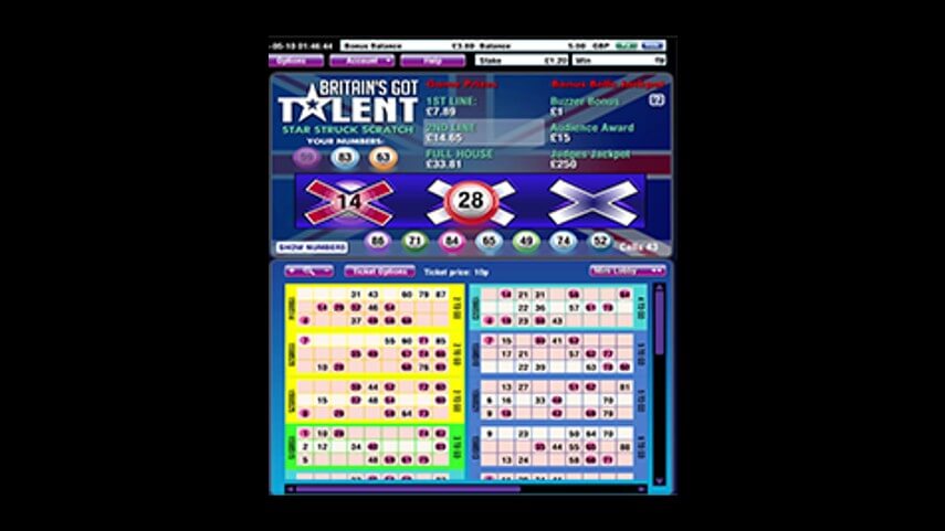 Britain’s Got Talent Bingo Review