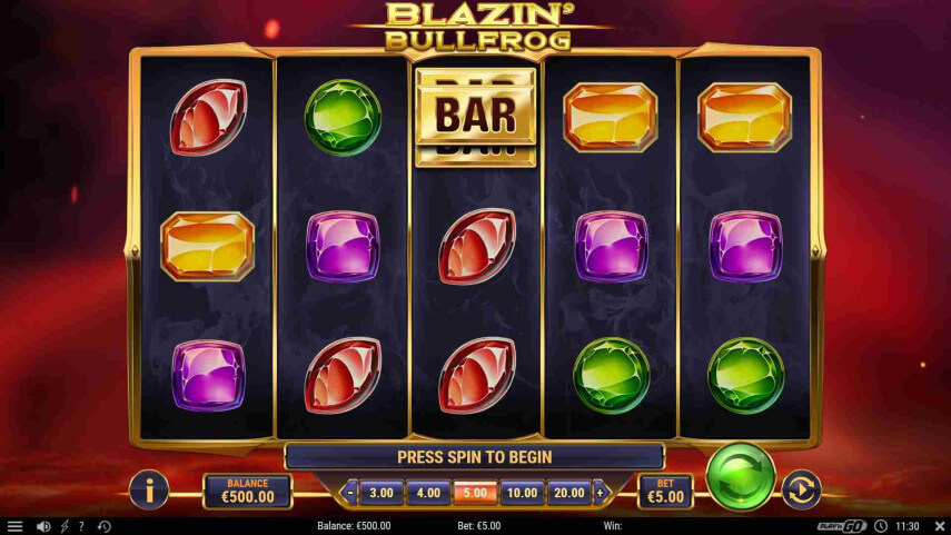 Blazin’ Bullfrog Slot Review