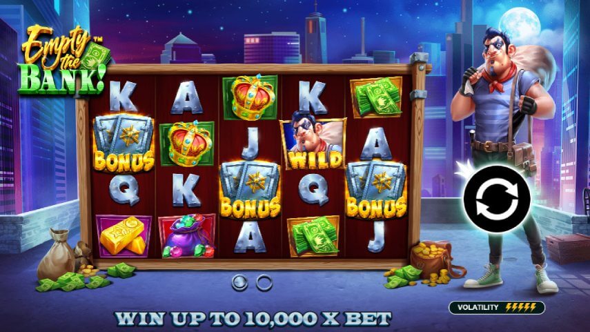 Empty the Bank Slot Review