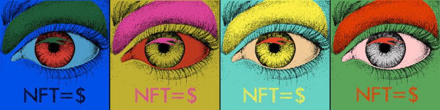 NFT theme design example