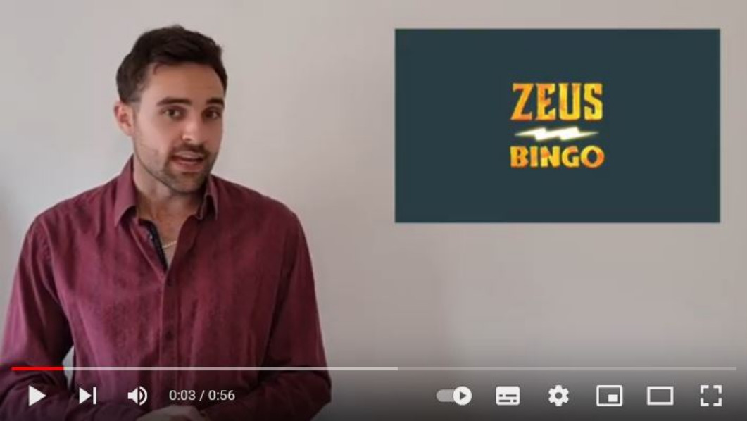 Zeus Bingo video review
