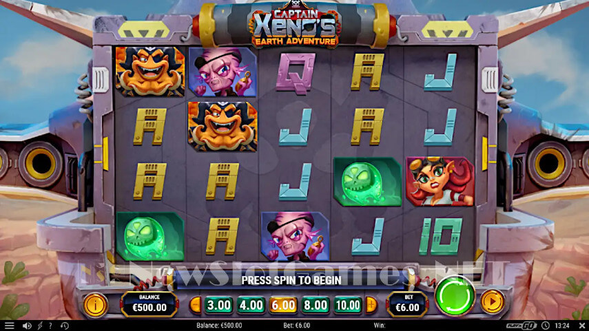 Captain Xeno’s Earth Adventure Slot Review