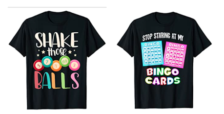 bingo t-shirts