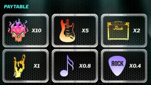 Wheels of Rock Online Slot screenshot