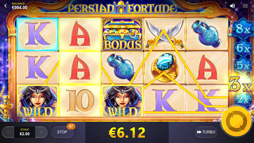 Persian Fortune Slot Review