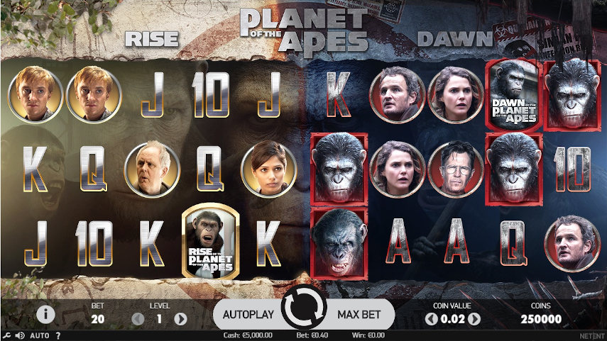 Planet of the Apes Slot Review