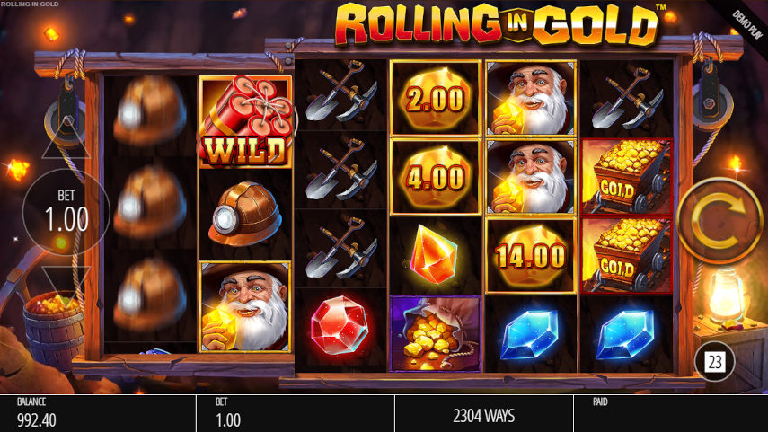 Rolling in Gold Slot Review