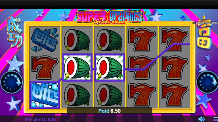 Super Graphics Upside Down Slot Review