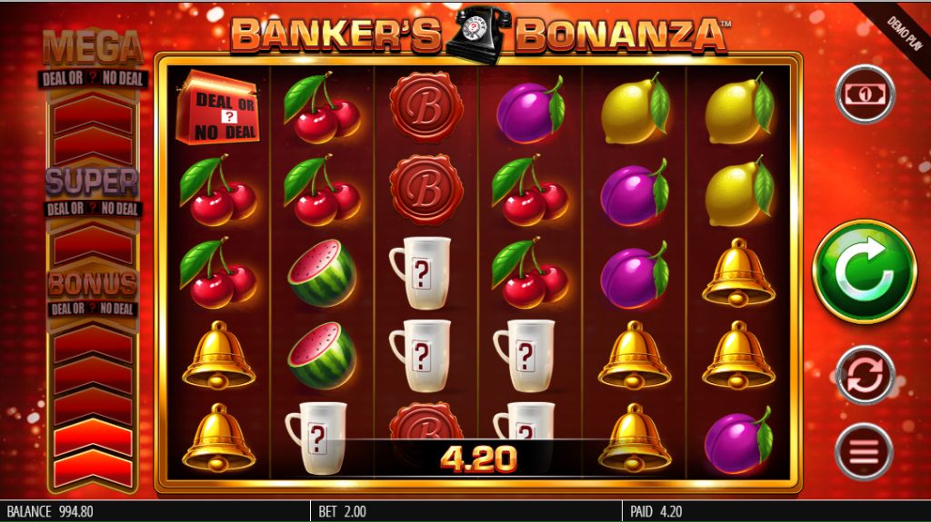 Deal or No Deal Banker’s Bonanza Slot Review