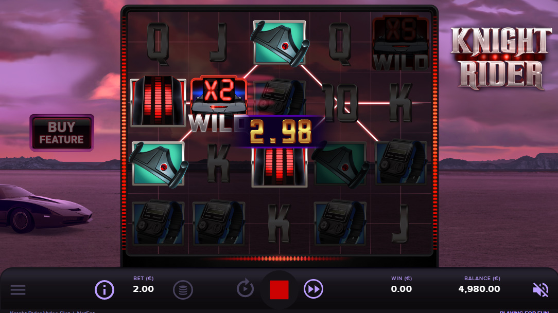 Knight Rider Slot Review | Top Game from NetEnt | WhichBingo