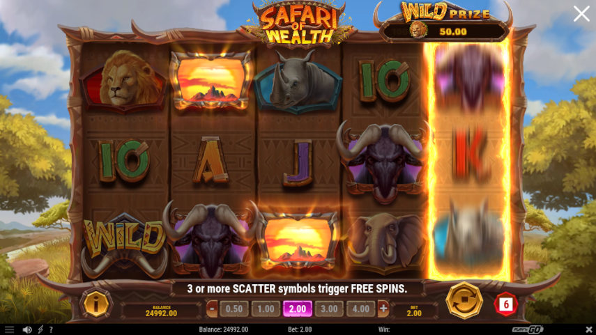 Safari of Wealth Slot Review