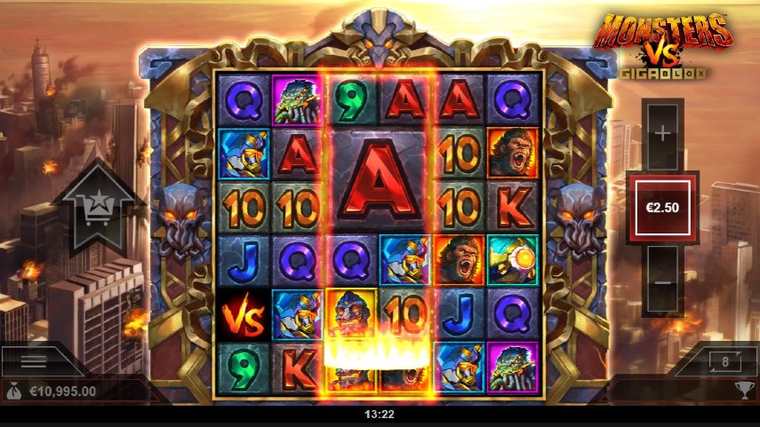 Monsters vs Gigablox Slot Review
