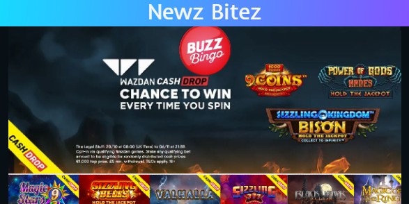 NewzBitez - Win Cash with Wazdan Slots at Buzz Bingo