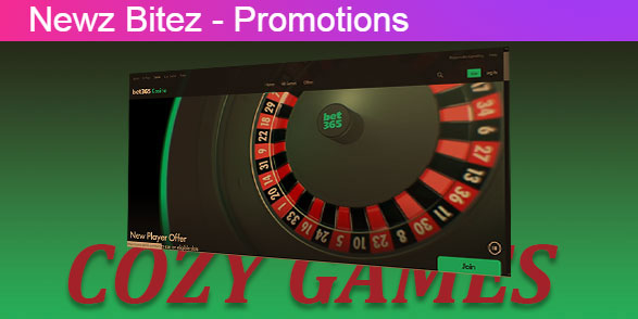 NewzBitez - Cosy Games at bet365 Bingo Offer a Share of £3k 587x294 New