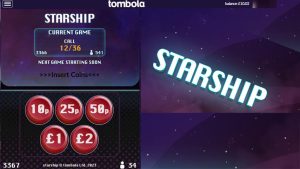 Tombola Starship Bingo Review