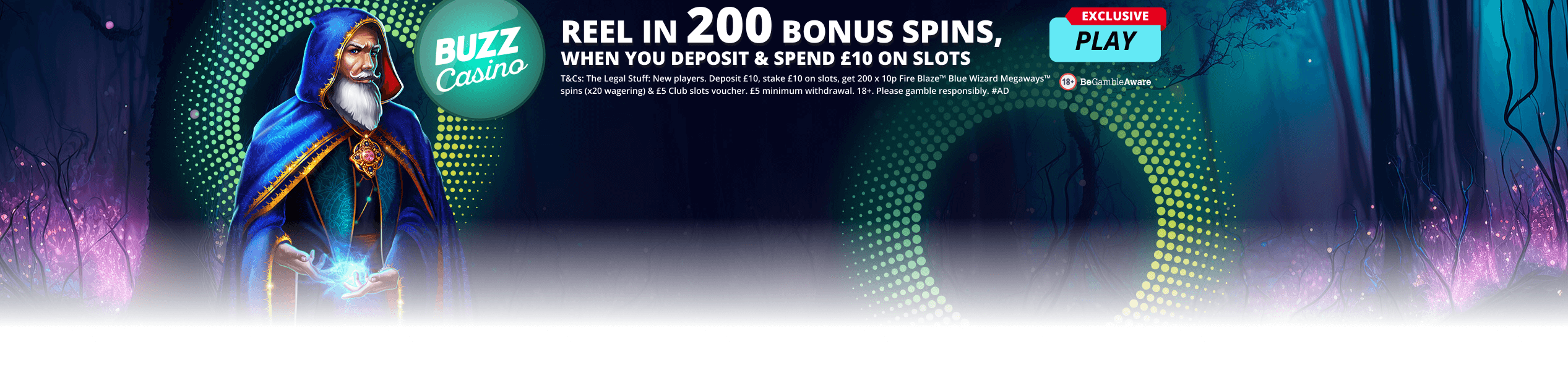 Buzz Casino Exclusive offer takeover