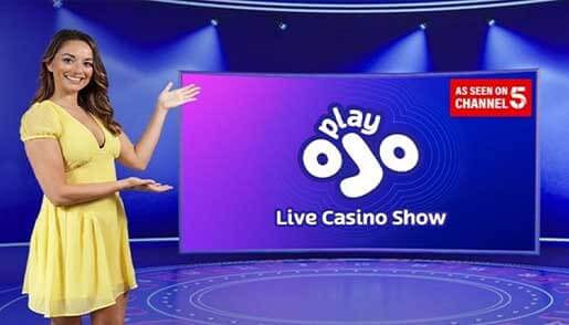 PlayOJO exclusive Live Roulette on Channel 5