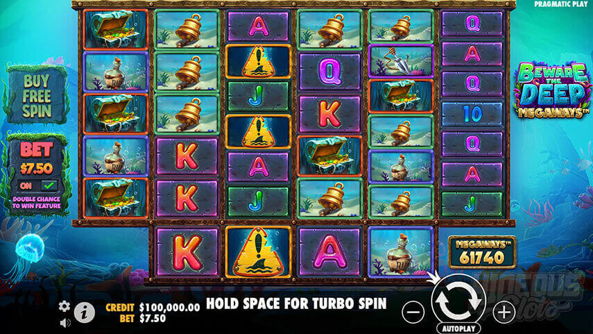 beware the deep megaways slot review