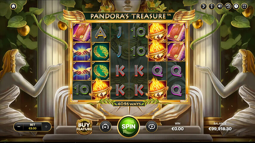 pandoras treasure slot review