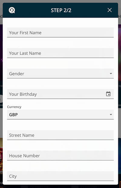 BZeebet Casino Registration