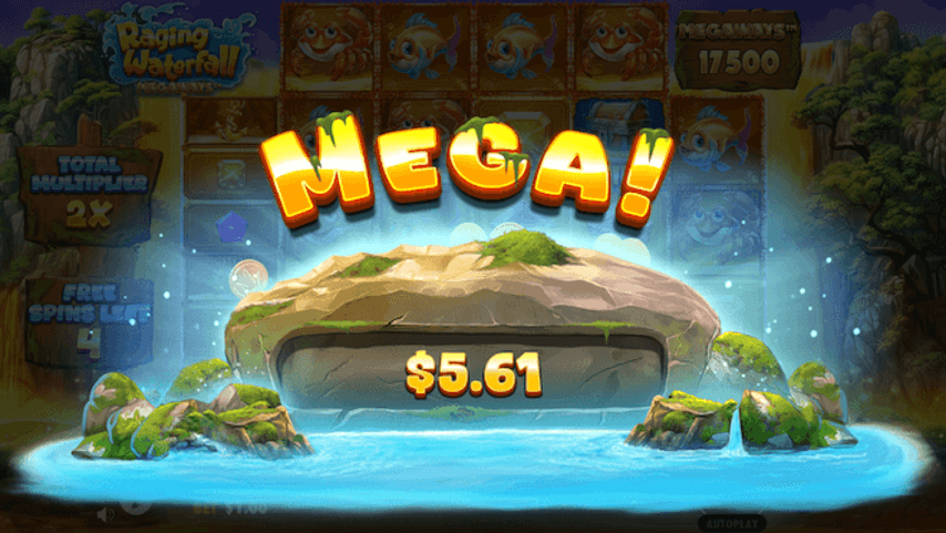 Raging Waterfall Megaways Slot Review