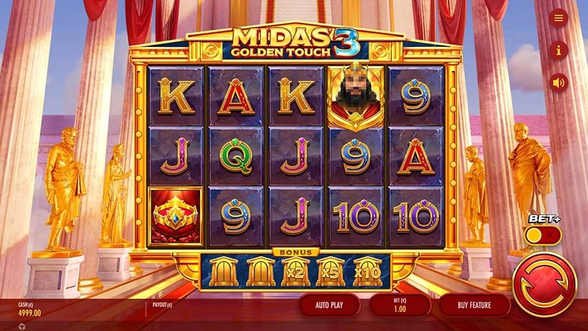 Midas Golden Touch 3 Slot Review